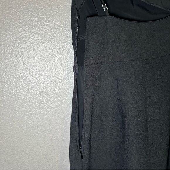 NEW Abercrombie & Fitch black strappy one shoulder mini dress women’s size XXS - Picture 9 of 11